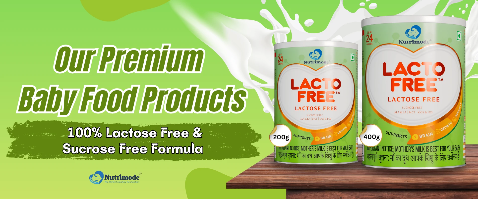 lacto free baby food